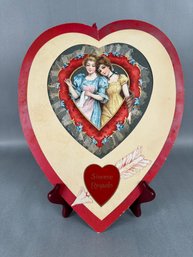 Very Large Vintage  Valentine