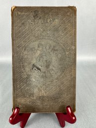 Vintage Book Slate With Silica Quartz Surface