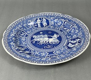 Spode Blue Greek Style Plate