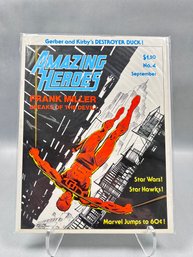 Amazing Heroes #4 (1981) Fantagraphics