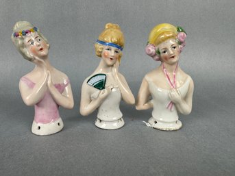 Porcelain Half Dolls - Germany