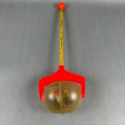 Vintage Fisher Price Popping Push Toy