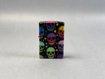 Zippo Windproof Lighter With A 'Glow In The Dark Full Wrap Printed' Design