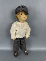 17 Inch Schoenhut Boy Restored