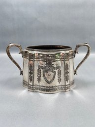 Vintage English Large Sugar Bowl Without Lid