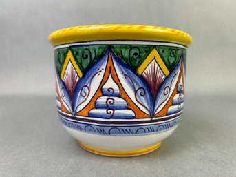 Siena Italy Small Hand Painted Planter
