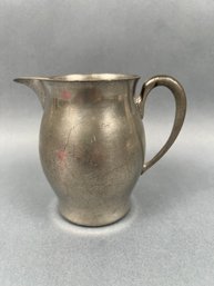 Woodbury Pewterers Cream Pitcher.