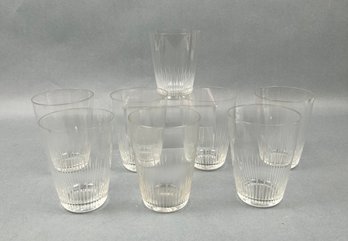 Set Of 8 Rosenthal Goldstrahlen Flat Tumblers