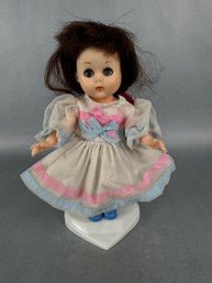 Ginny Doll - Party Time In White Dress With Pink And Blue