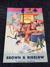 Vintage Lawson Wood 'Internal Revenue' Advertising Print