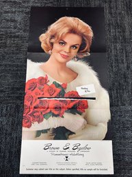 Vintage 'Thinking Of You' Brown & Bigelow Mid-Century Advertising Poster (Calendar Removed)