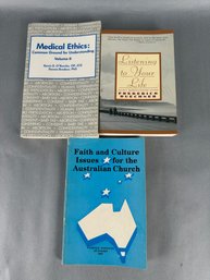 Library Of ArchBishop Thomas Murphy: 3 Books On Catholic Doctrine