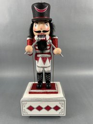 Holiday Home Animated Drummer Music Box