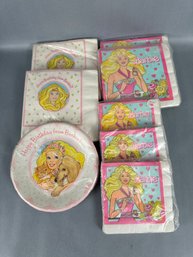 Barbie Napkins & Plates
