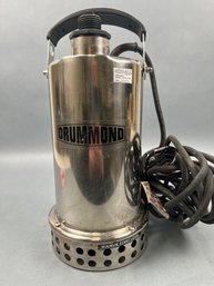 Drummond 3/4 Hp Submersible Utility Pump.
