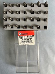 Hanson 20200 1/8 Inch Standard Letters
