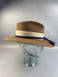Stetson 5X The Gun Club Brown Hat 7 1/4