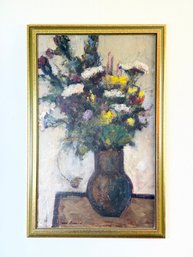 Original Signed Floral Painting