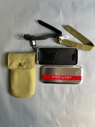 Set Of 2 Hamilton Timepiece Watch Bands - Bands Only