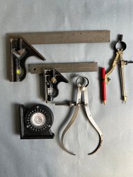 Mixed Lot Of Measuring Tools