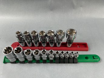 Lot 2 Of Standard Socket Sets: Gearwrench & Carlyle