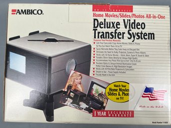 Ambico Model V-650 Deluxe Video Transfer System.