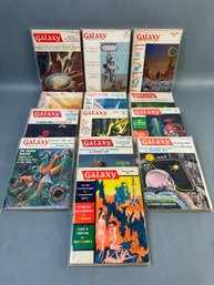 Lot Of 1960s Galaxy Sci Fi Magazines