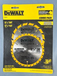 Dewalt Construction Dual Pack Aluminum Blades DW9058
