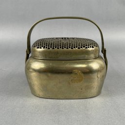 Vintage Chinese Pierced Cover Hand Warmer