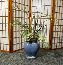 Orchid & Ivy Luxe-faux Botanical Arrangement