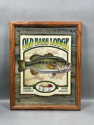 Old Bass Lodge Print