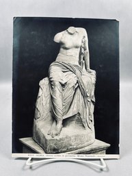 Vintage Authentic Anderson Rome Photographic Print - 'Statua Acefala Di Giovinetta'