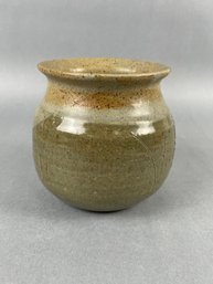 Studio Pottery Glazed Jar