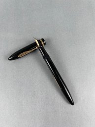 Vintage Sheaffer Black Fountain Pen - 14k Nib