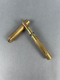 Vintage Wahl Gold Filled Ring Top Fountain Pen