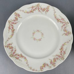 Set Of 5 Vintage Onondaga Pottery Company (O.P.Co.) Floral Dinner Plates - 10 Inch