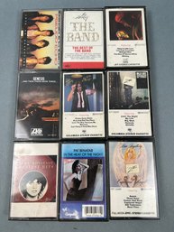 9 Rock And Roll Cassettes.