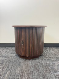 MCM Round Side Table