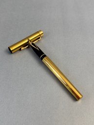 Sheaffer Targa Model 1020 'Imperial Brass' Edition Fountain Pen - 14K/585 Nib