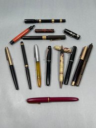 Lot Of Vintage Fountain Pens