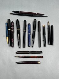 Lot Of Vintage Fountain Pens