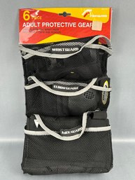 6 Piece Adult Protective Wear - Knee, Elbow & Wrist Pads