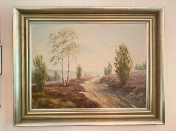 Original Oil On Board Signed Dassler