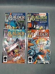 Balder The Brave #1–4 Complete Mini-Series Set (Marvel Comics, 1985–1986)