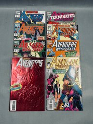 Avengers West Coast #93, 96-102 Marvel Comic Book Lot (1993/ 1994)