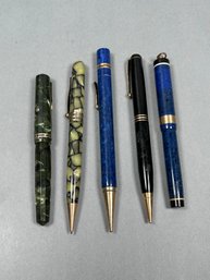 Lot Of Fountain Pens And Pencils