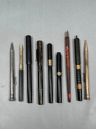 Lot Of Vintage Fountain Pens