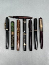 Lot Of Vintage Fountain Pens