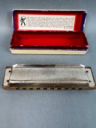 Vintage Hohner Marine Band Harmonica