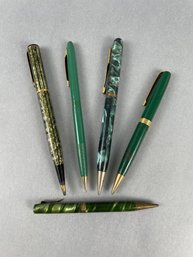 Lot Of 5 Vintage Mechanical Pencils